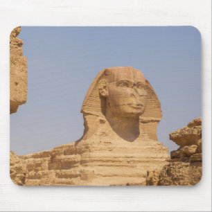 Schöne Aussicht auf die alte Große Sphinx in Ägypt Mousepad