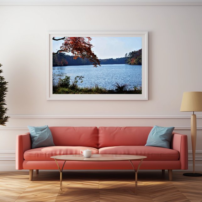 Schöne Aussicht auf die Riverside Fotodruck (Von Creator hochgeladen)