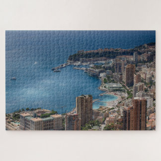 Schöne Aussicht aufs Meer Monte Carlo Monaco 