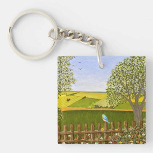 Schöne Aussicht Schlüsselanhänger