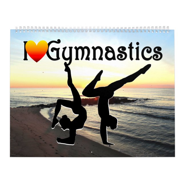 SCHÖNE, AWE INSPIRIEREND GYMNASTICS-KALENDER KALENDER (Titelbild)