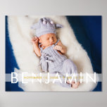 Schöne Babyplätze mit Name-Foto Foliendrucke<br><div class="desc">Feiern Sie die Ankunft Ihres wertvollen Kleinen mit unseren schönen Babystatten mit Name Foto Foil Print, exklusiv auf Zazzle! Dieses atemberaubende Poster zeichnet sich durch ein personalisiertes Design mit dem Namen, dem Geburtsdatum, dem Gewicht und der Körpergröße Ihres Babys aus, das schön neben einem beliebten Foto angezeigt wird. Die Goldfolienakzente...</div>