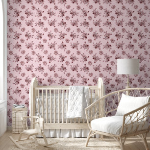 Schöne Babyzimmer für Mädchen Tapete