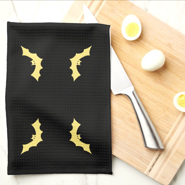 Schöne Badetücher von Poet Adiela Akoo Geschirrtuch (Beautiful Bat Kitchen Towels by Poet Adiela Akoo. Love it? GET it! Shop Halloween Treats now)