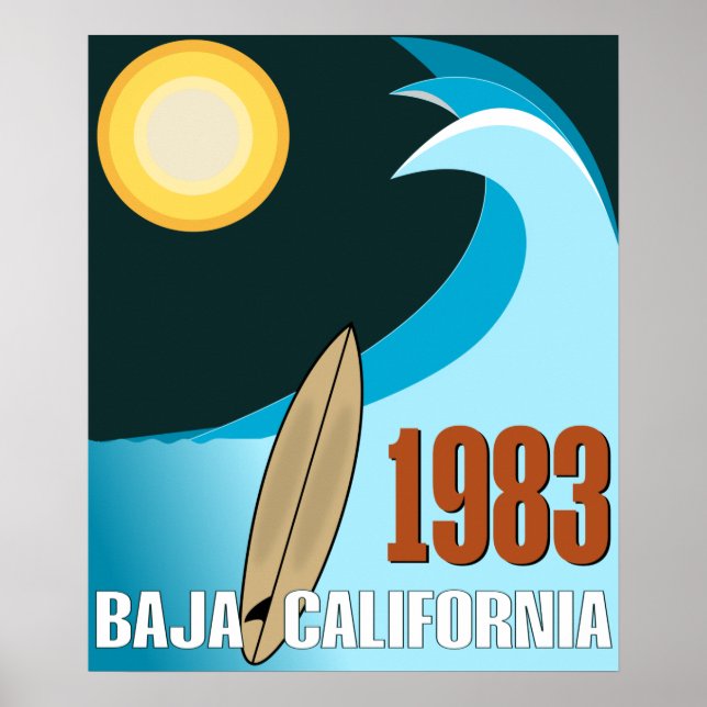 schöne baja california poster (Vorne)
