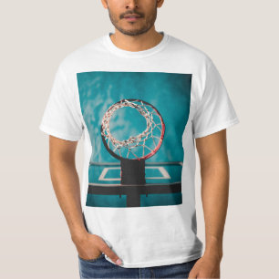 Schöne Basketball-Artwork T-Shirt