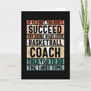 Schöne Basketballgestaltung Karte