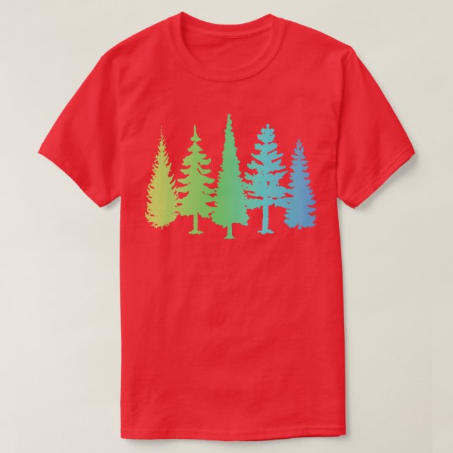 Schöne Bäume T-Shirt (Design vorne)