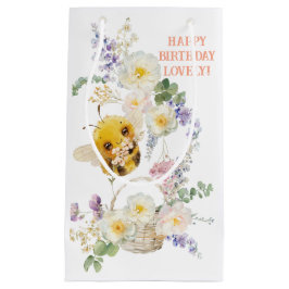 Schöne Bee kleine Geschenktasche Geschenktüte