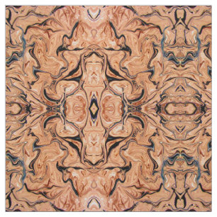Schöne beige schwarze Marmor Kunst Stoff