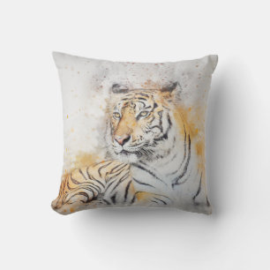 Schöne Bengalische Tigermalerei Kissen