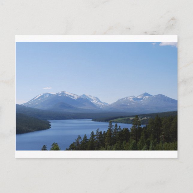 SCHÖNE BERGE POSTKARTE (Vorderseite)
