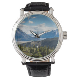 Schöne Bergkulisse Armbanduhr