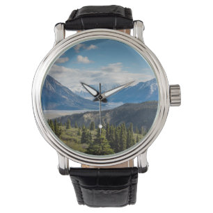 Schöne Bergkulisse Armbanduhr