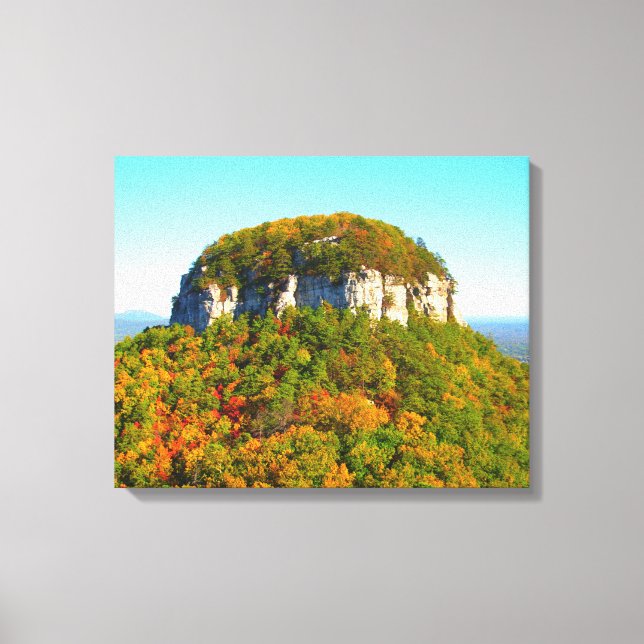 Schöne Berglandschaft Leinwanddruck (Vorderseite)
