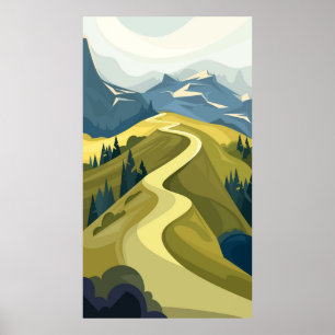 Schöne Bergstrasse Poster