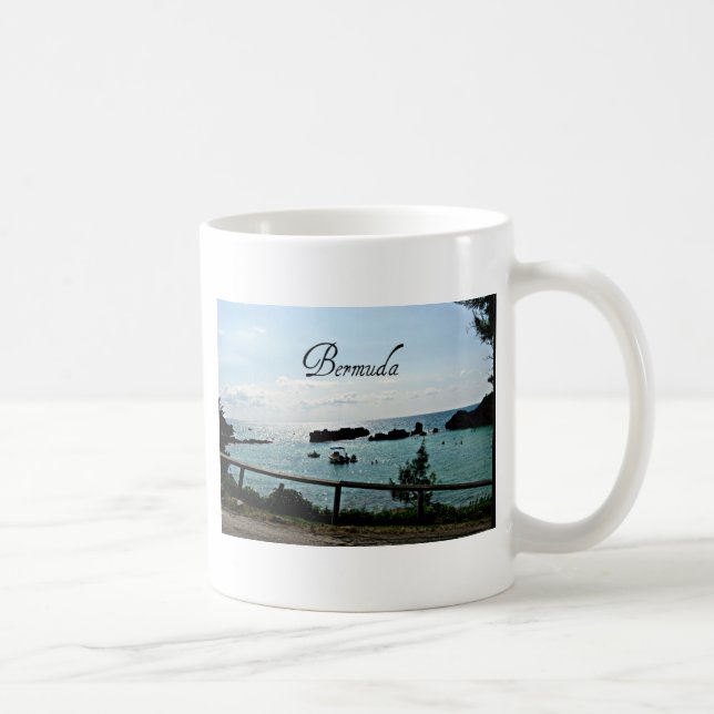 Schöne Bermuda! Kaffeetasse (Rechts)