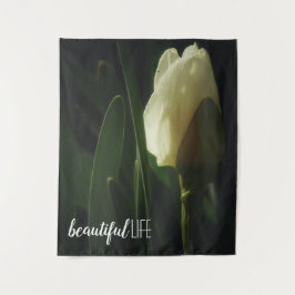 Schöne Biozid-Blume Wandteppich