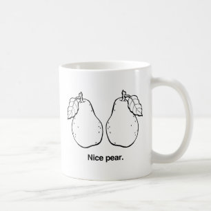 SCHÖNE BIRNE -.png Kaffeetasse