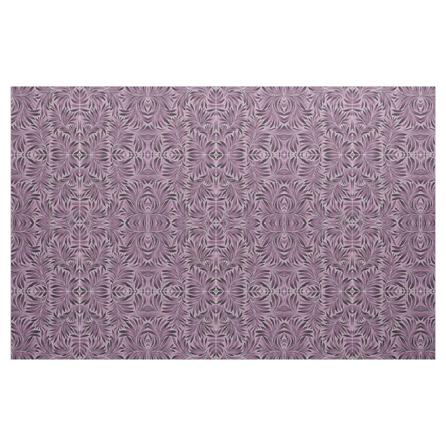 Schöne Blätter in Eggplant Lila Stoff (Fat Quarter (45,7 x 55,9 cm))
