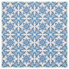 💙 Schöne blaue Azulejos, XS Kachelgröße Stoff