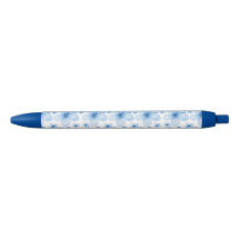 Schöne blaue Blume Nahtloses Muster