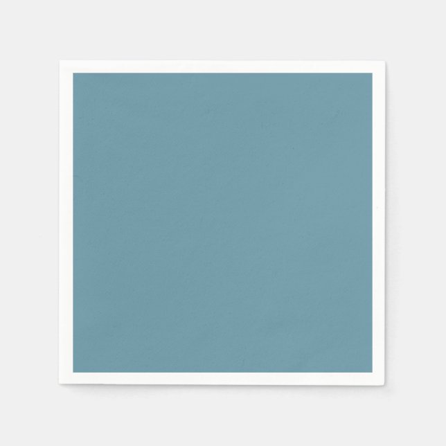 Schöne Blaue Party im Bold-Stil Serviette (Vorderseite)