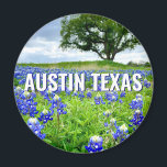 Schöne Bluebonnets Austin Texas Fotografie Magnet<br><div class="desc">Ein wunderschönes Foto von Austin Texas Bluebonnets in einem Naturgebiet macht einen hübschen Magneten für einen Texaner, der Wildblumen Lieben. Es ist die Staat-Blume und bringt großen Stolz.</div>