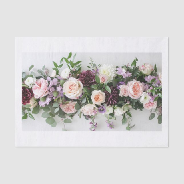 Schöne Blume2 Seidenpapier (Vorderseite)