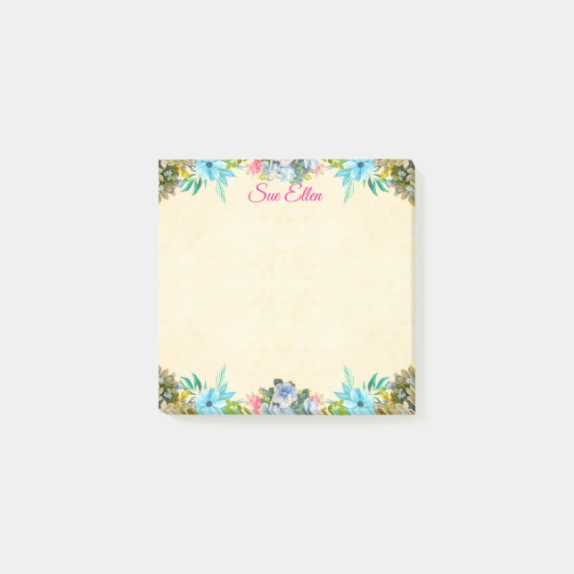 Schöne Blume 527 Post-It-Notes Post-it Klebezettel (Vorderseite)