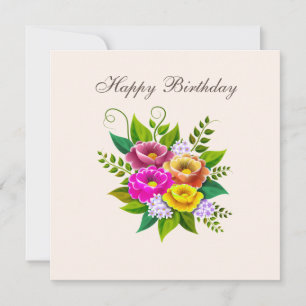 Schöne Blume Bouquet