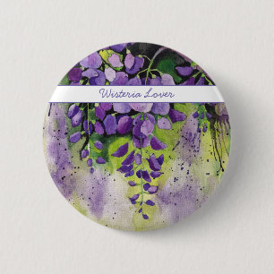 Schöne Blume der Wisteria Button