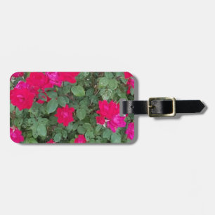 Schöne Blume Gepäckstück Tag Gepäckanhänger