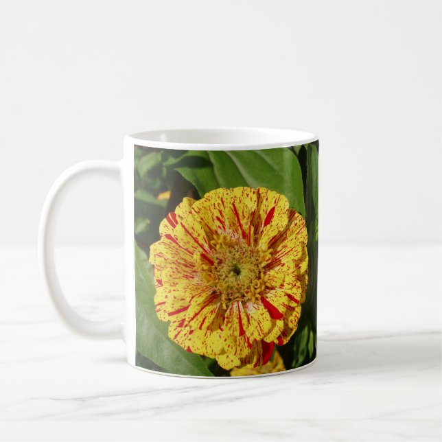 Schöne Blume Kaffee Tasse (Links)