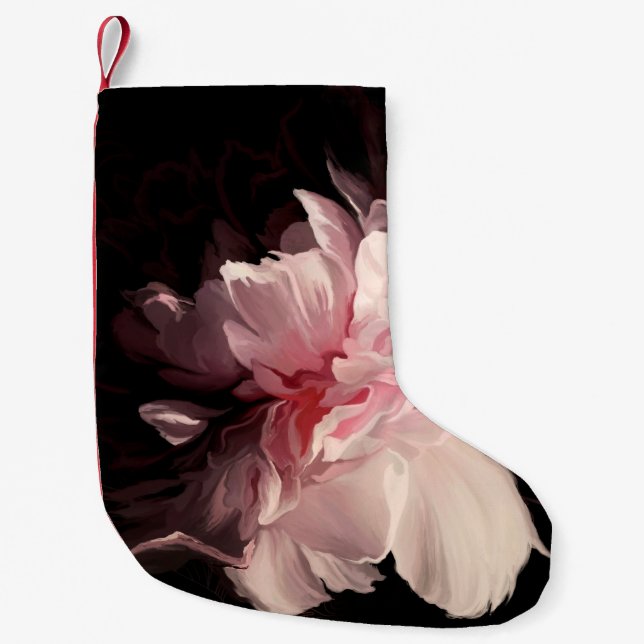 Schöne Blume Kleiner Weihnachtsstrumpf (Vorderseite)