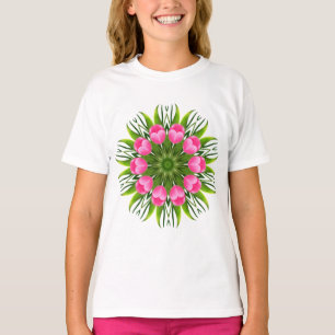 Schöne Blume Mandala Design-79358 T-Shirt