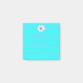 Schöne Blume Nachhinweise Post-it Klebezettel