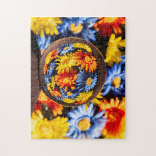Schöne Blume Orb