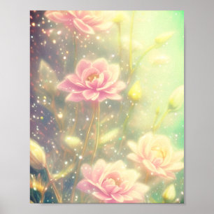 Schöne Blume Poster