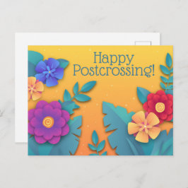 Schöne Blume Postkarte