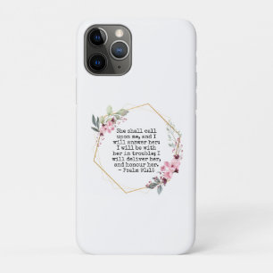 Schöne Blume Psalm 91 iPhone 11 Pro Fall Case-Mate iPhone Hülle