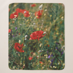 SCHÖNE BLUME SHERPADECKE