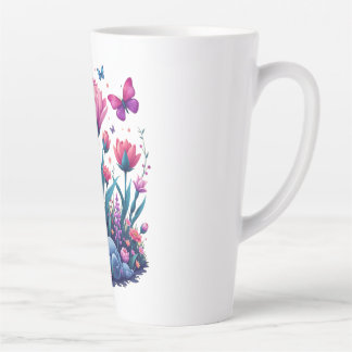 Schöne Blume Tasse