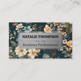 Schöne Blume Visitenkarte