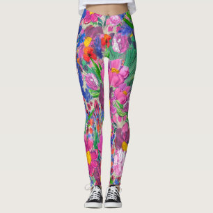 Schöne Blume: Wildblume Leggings