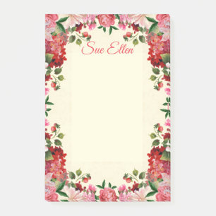 Schöne Blumen 402 Post-It Notes Klebezettel