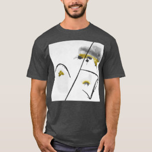 schöne Blumen abstrakte Kunst T-Shirt