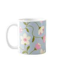 Schöne Blumen-Blumen-Tasse