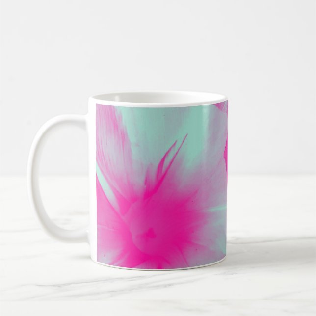 Schöne Blumen  Kaffeetasse (Links)