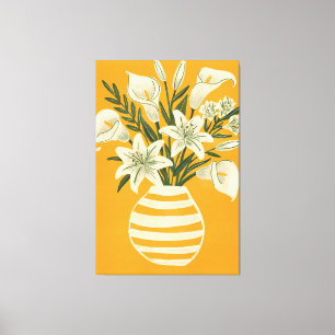 Schöne Blumen Leinwanddruck